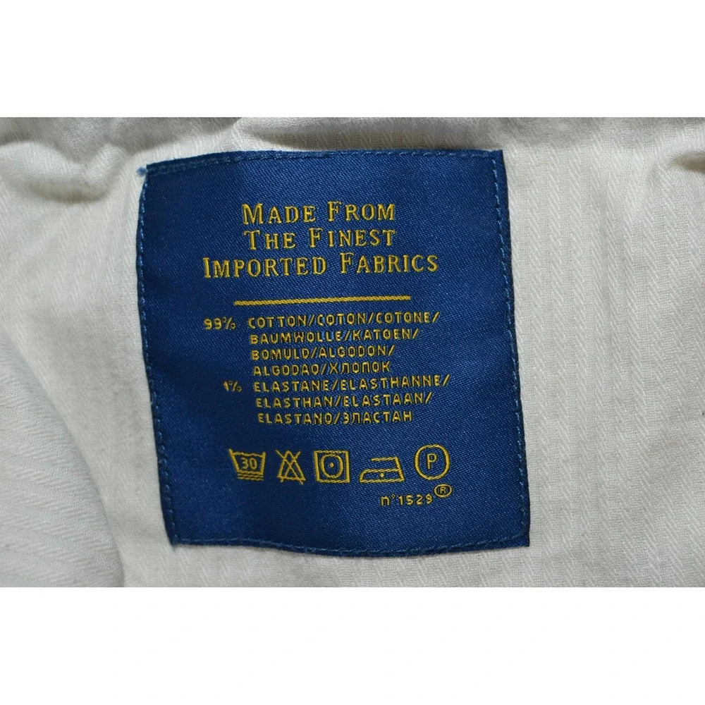 Polo‎ Ralph Lauren Corduroy Pants Mens 32x29 Brown Classic Fit Stretch Chinos